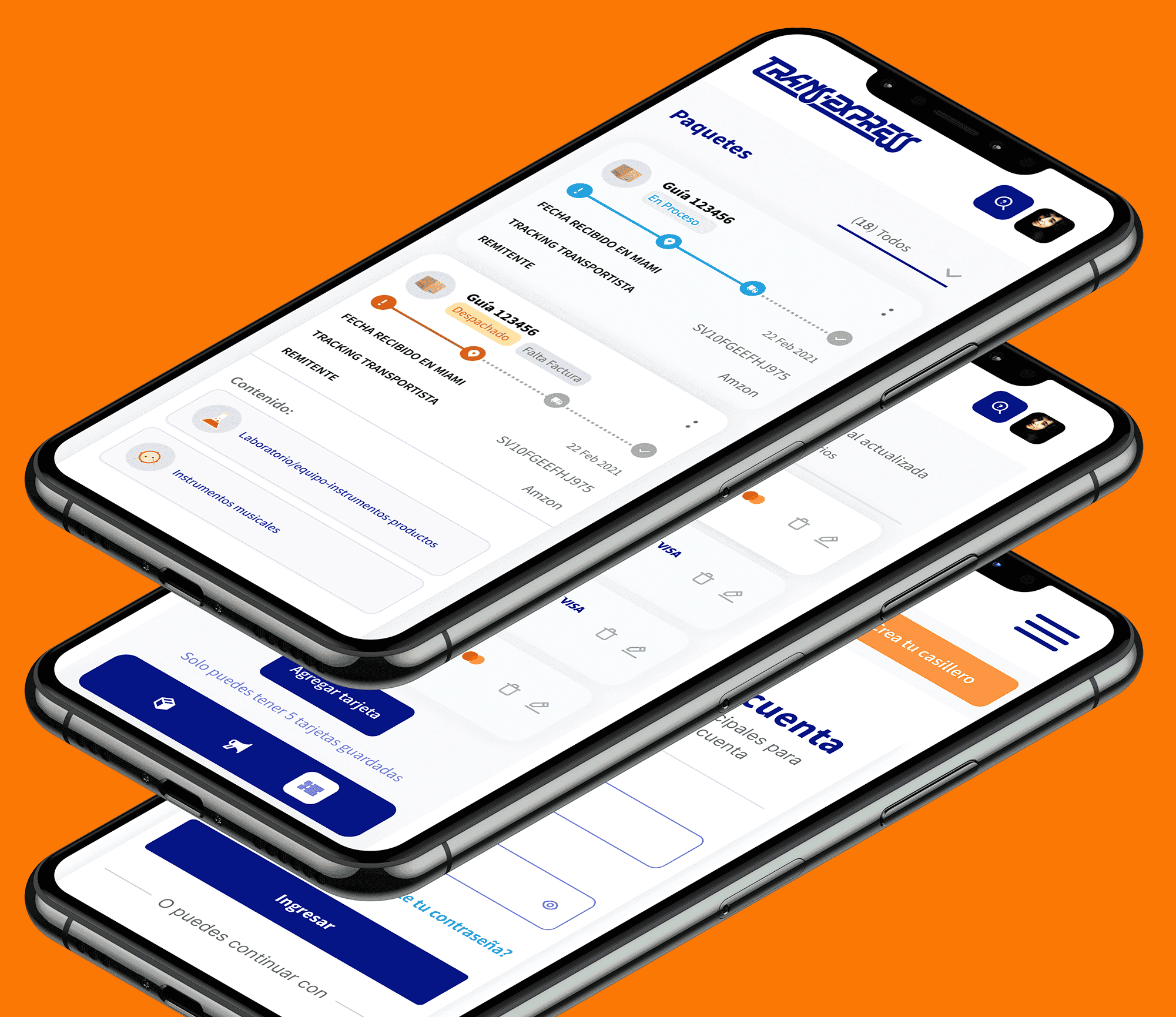 trans-express web-app