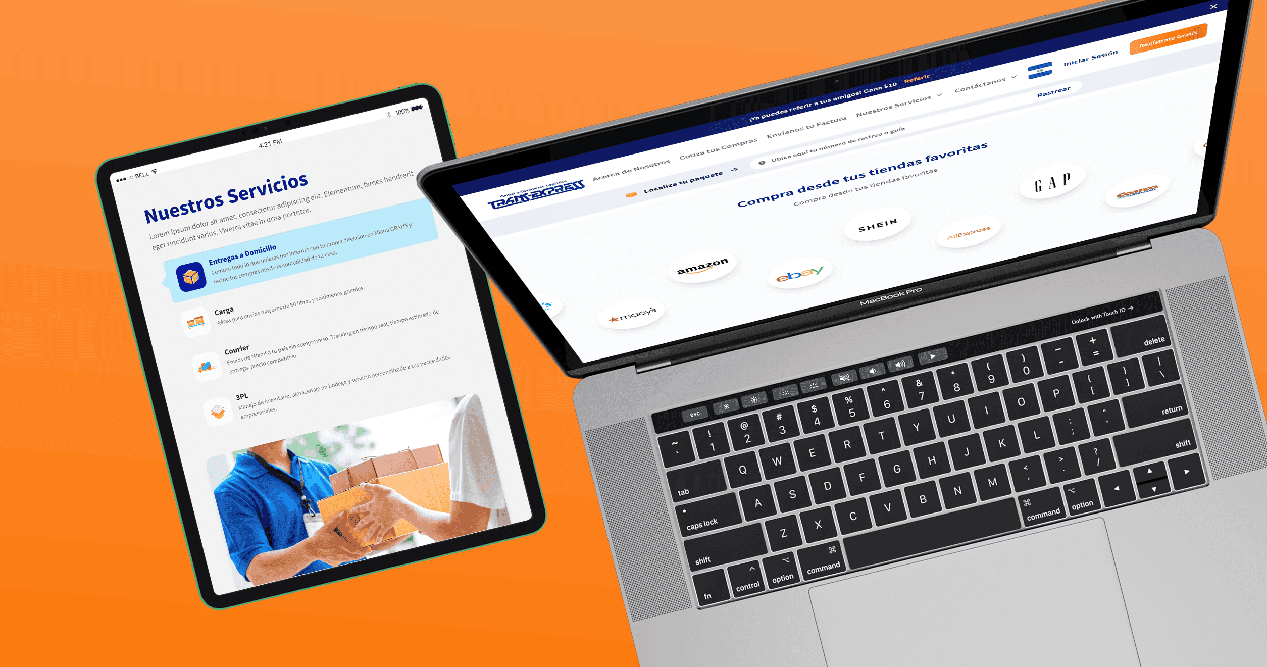 trans-express webapp