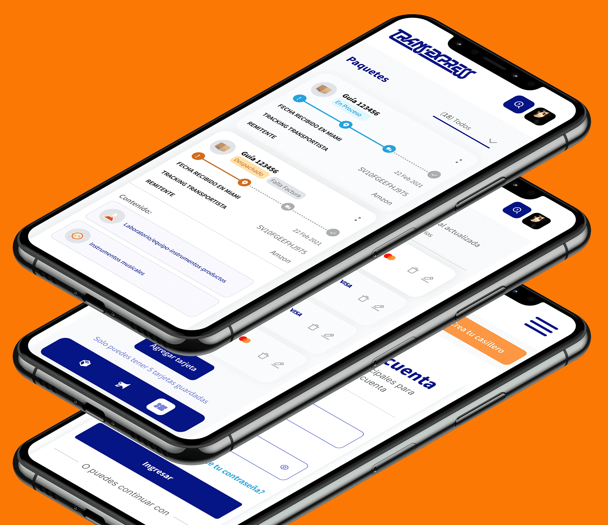 trans-express web-app